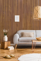 Paneles Decorativos de Madera Maciza a Medida, Superficie 3D, Estilo Rústico, Insonorizantes, Fáciles de Instalar, Color Personalizado, Gráficos, para Villas, Hoteles, Salones