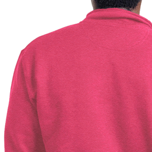Sudadera de hombre con cremallera de un cuarto, cuello alto, manga regular, forro polar, mezcla de poliéster/algodón, informal, deportiva, de invierno, OEM, con efecto abullonado. - Product Image 4
