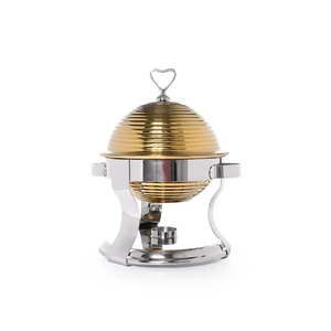 Household Commercial Durable Stainless Steel Insulated Eco-Friendly Food Warmer <b>Lid</b> Modern Luxury Design Stove Chafing Dish - Product Image 2