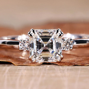 Anillo de Boda para Hombre RB Gems Personalizado en Oro Amarillo de 10K con Zirconia Cúbica de 2 Quilates, Corte Brillante, Certificado IGI, Estilo Religioso, para Fiesta - Product Image 3