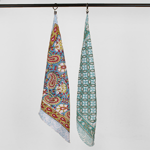 Breathable Poplin Handmade Cotton Printed <b>Bandanas</b> Luxury Style Bohemian Multifunctional Eco-Friendly Four Seasons Craftjaipur - Product Image 1