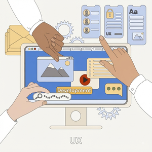 โปรแกรมสร้างความเชื่อมโยนระหว่างผู้ใช้และนักออกแบบ UI สำหรับองค์กรของ UNIVENTURE และระบบซอฟต์แวร์ออกแบบอินเทอร์เฟซผู้ใช้แบบไดนามิกสำหรับธุรกิจ - Product Image 1