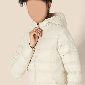 <b>Womens</b> <b>Lightweight</b> Water Resistant Packable Hooded Puffer Coat Warm Travel Friendly Quilted <b>Jacket</b> for Winter Outdoor - Product Image 4