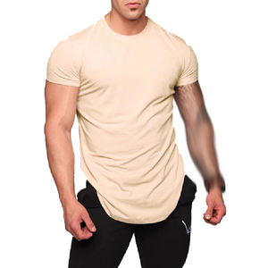 T-shirt de sport à manches courtes pour homme, 100% coton, respirant, anti-boulochage, séchage rapide, idéal pour la course à pied et l'entraînement physique - Product Image 6