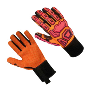 ถุงมือเซฟตี้ขายส่ง เสริมความแข็งแรงด้วยหนังสังเคราะห์ ยี่ห้ออมารา ป้องกันมือสำหรับงานอุตสาหกรรม ทนต่อการเสียดสี ถุงมือสำหรับงานเครื่องจักร - Product Image 2