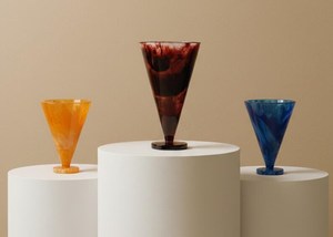 Handmade Resin <b>Vase</b>: Decorative Flower and Brush Handmade Epoxy Resin <b>Vase</b> – Modern Colorful Decorative Home Dreamy <b>Vases</b> - Product Image 4