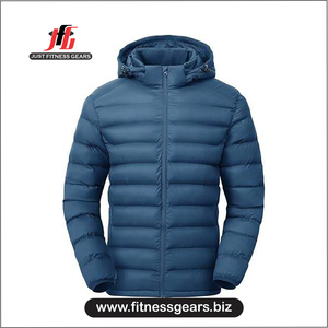 Chaqueta de Plumón con Capucha, Impermeable y Transpirable, Unisex, de Primera Calidad, 400g, Chaqueta Acolchada con Cierre, Chaqueta Bomber - Product Image 3