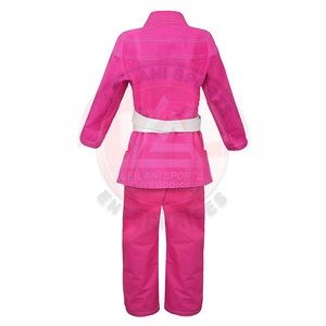 Kimono de Jiu Jitsu Personalizable con Logotipo Frontal, 100% Algodón, Ligero, Material Duradero, Unisex, MOQ Bajo - Product Image 3