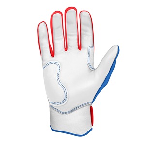 Gants de frappe de baseball à manchette courte, paume en cuir durable, fermeture à bouton-pression pour adulte, écologiques, légers, personnalisables - Product Image 6