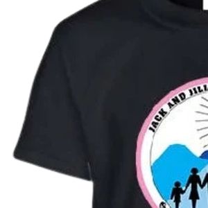 T-shirt graphique noir à manches courtes pour tout-petits, col rond, imprimé logo, décontracté, léger, mode quotidienne pour garçons et filles - Product Image 4