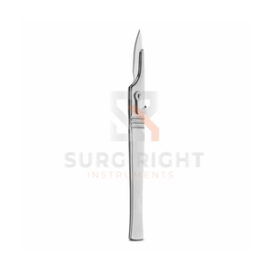 Porte-lame chirurgical en acier inoxydable, instrument de chirurgie à usage unique de haute qualité par Blush Surgical - Product Image 6