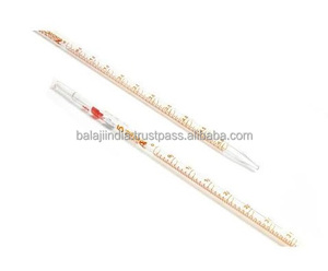 Venta caliente de pipetas Mohr de vidrio de borosilicato de excelente calidad directa al por mayor de La India para uso en laboratorio - Product Image 3