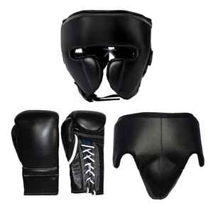 Conjunto de Sparring Personalizado, Guantes de Boxeo Profesionales de Cuero Vacuno, Alta Calidad a Bajo Precio - Product Image 6