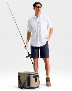 กางเกงว่ายน้ำผู้ชายกันน้ำ แห้งเร็ว ระบายอากาศได้ดี กางเกงชายหาดมีซิปกระเป๋า ชุดว่ายน้ำชายหาด น้ำหนักเบา - Product Image 4