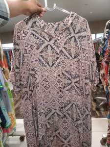 ชุดเดรสยาวพิมพ์ลายเปลือกหอย ผ้าฝ้าย ทรงหลวม ยืดได้ สไตล์โบฮีเมียน เหมาะสำหรับใส่ไปเที่ยวชายหาด รีสอร์ท ฤดูร้อน ฤดูใบไม้ผลิ  แขนยาว แต่งพู่ - Product Image 3