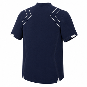 Camiseta de algodón de cuello redondo de dos tonos, personalizada, de peso pesado, para hombre, manga corta, estilo casual urbano, corte y confección, proveedor mayorista - Product Image 5