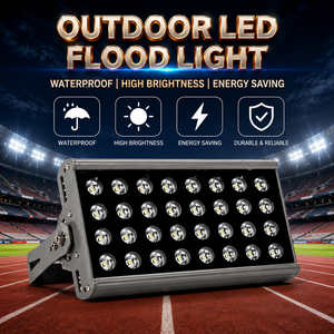 ไฟสปอร์ตไลท์ LED ความสว่างสูง IP66 ประหยัดพลังงาน โครงสร้างอะลูมิเนียม CRI 90 สำหรับสนามกีฬา - Product Image 4