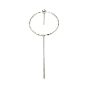 Plata 925 Raqueta Earpin Diseño Joyería Fábrica al por mayor en Tailandia - Product Image 1