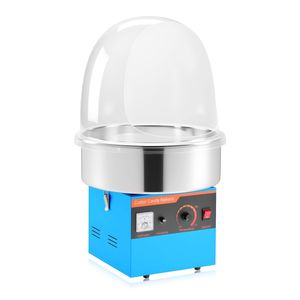 Macchina Elettrica Commerciale per Zucchero Filato da 1000W con Ciotola e Coperchio in Acciaio Inossidabile, Produttore di Zucchero Filato Elettrico da 1000W - Product Image 1