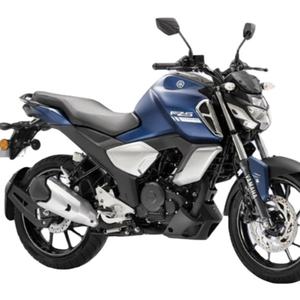 Moto FZS FI BSVI bleu mat foncé de l'inde - Product Image 1
