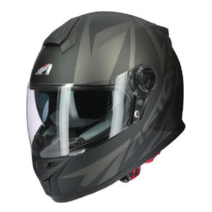 ASTONE HELMETS ABS Full Face Motorcycle Helmet <b>Model</b> GT800 EVO SKYLINE MATT TITANIU - Product Image 5