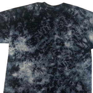 เสื้อยืดคอกลมแขนสั้นผู้ชายลายมัดย้อม ทรงลำลอง ผ้าถัก ลายพิมพ์ - Product Image 3