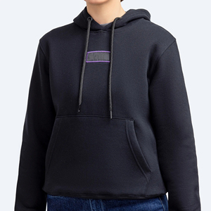 Sweat à capuche en molleton épais 100% coton 400G, coupe oversize, grande taille pour homme, hiver, avec logo personnalisé, imprimé, brodé, tricoté, modèle vierge en stock - Product Image 6