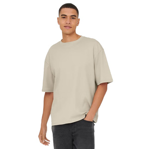 Custom Men's Stylish Printed T-<b>Shirts</b> with <b>Pocket</b> Knitted Polyester/Cotton Short Sleeve Anti-Pilling & Breathable - Product Image 5
