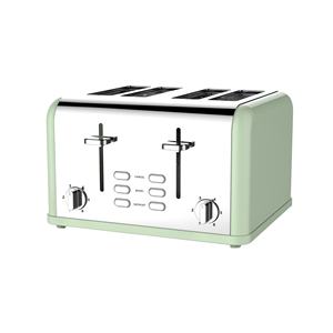 Tostadora de pan eléctrica para hotel, cocina casera comercial automática, sandwichera, tostadora emergente de metal de 4 rebanadas - Product Image 4