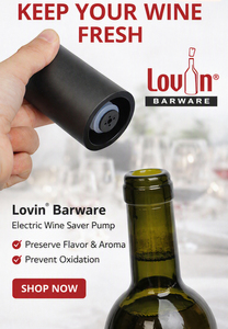 Lovin Electric Metal <b>Wine</b> Saver <b>Pump</b> Vacuum Stopper with Eco-Friendly Design for Preserving <b>Wine</b> Flavor and Aroma - Product Image 2