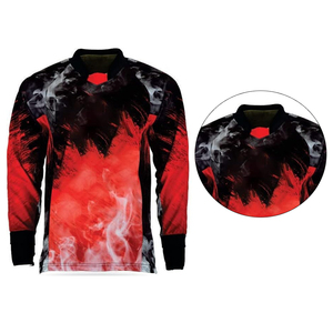 Jersey de Paintball Acolchado Personalizado de Alta Calidad, Camiseta Táctica de Manga Larga para Hombre, Impresión de Logotipo Personalizado 100% - Product Image 6