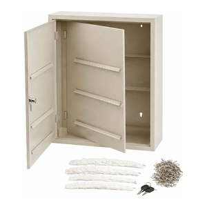 Armoire murale en acier Brady pour 240 clés, pour un stockage et une gestion sécurisés des clés - Product Image 1