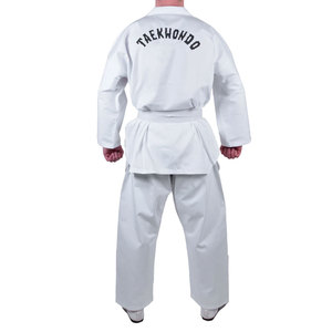Wholesale Price High Quality Cotton Made Breathable Taekwondo Uniform New Arrival Custom Logo Martial Arts Wear Taekwondo Suit - Product Image 2