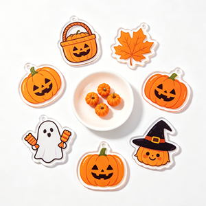 Halloween Party Favor Acrylic Keychain Kids Toy Gift Stocking Stuffer - Product Image 1