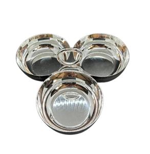 Tazón para Servir Nueces de Diseño Artesanal en Aluminio Hecho a Mano en India, Ecológico, para Frutos Secos - Product Image 5