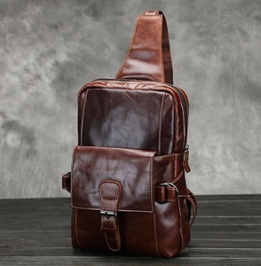 Bolso de Pecho de Cuero de Moda, Portátil, con Logotipo Personalizado, Directo de Fábrica, Elegante - Product Image 5