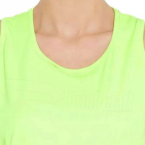 Camiseta sin Mangas de Primera Calidad para Mujer, Informal, para Entrenamiento de Verano, Ligera, con Estampados Sólidos y Estampados - Product Image 6