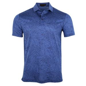 Polo imprimé en sublimation pour hommes, décontracté, été, manches courtes, coton piqué, doux et respirant, polo de golf, tenue de tous les jours élégante - Product Image 2