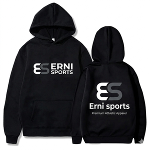 Autumn Hoodies Fashion Print Waterproof Sweatshirt <b>Men</b> Women Fleece <b>Pullover</b> 100% Cotton High Street Long Sleeve - Product Image 1