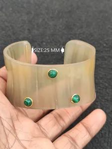 Pulsera de Cuerno Natural Hecha a Mano, Estilo Animal, Ecológica, para Hombre y Mujer, Uso Diario, Calidad Premium - Product Image 2
