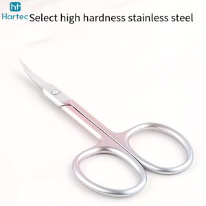 Custom Logo Cuticle <b>Trimmer</b> Ultra-Fine Mirror Polish Latest Design Beauty Grooming Tool Stainless Steel Manicure Scissors - Product Image 2