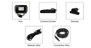 지게차 후방 충돌 경고 시스템 후진 레이더 안전 장치 후진 경보 지게차 창고 안전 시스템 - Product Image 5