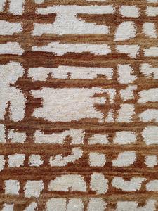 Tapis en jute noué à la main par un designer, avec taille et motif personnalisés, au prix de gros - Product Image 4