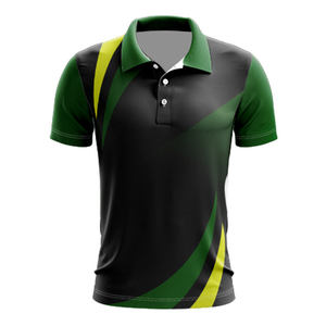 เสื้อโปโลถักไหมพรมสีพื้นเรียบง่าย สไตล์พื้นฐาน กระดุมติด ผ้าฝ้าย 100% แขนสั้น เสื้อสเวตเตอร์ผู้ชาย - Product Image 1