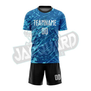 Uniforme de Fútbol Sublimado de Alta Calidad, Transpirable, Personalizado, Nuevo, Uniforme de Entrenamiento de Fútbol de Manga Corta - Product Image 1