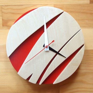 Reloj de Pared de Madera y Resina de Diseño Moderno Hecho a Mano, Decoración del Hogar de Alta Calidad - Product Image 2