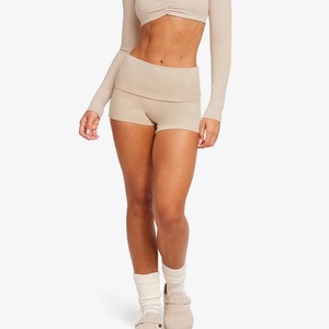 Premium Halter Neck Spandex/Polyester High Waist Breathable Peach Hip Activewear Gym Yoga Biker Shorts <b>Leggings</b> <b>Women</b> Quick Dry - Product Image 3