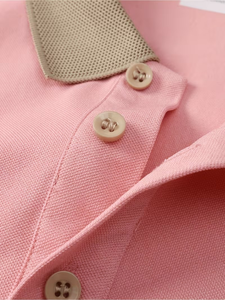 Black Cotton Polo Shirt Men Breathable Short Sleeve Work Fashion Custom Logo Printing Silk Screen Oem Service - Product Image 5