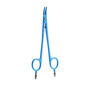 Pince de scellement vasculaire bipolaire réutilisable en acier inoxydable bleu de haute qualité, alimentation manuelle - Product Image 5