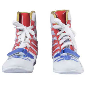 Chaussures de boxe de compétition, design léger et flexible, semelle à forte adhérence, idéales pour les entraînements et performances en ring. - Product Image 2